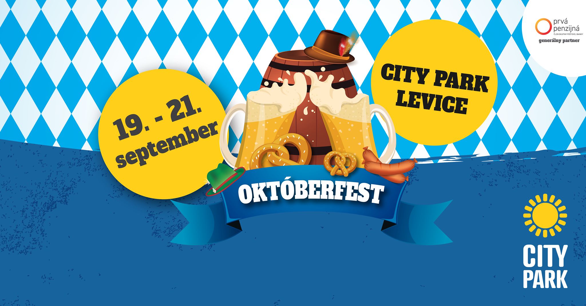 Oktberfest v City Park Levice 2019