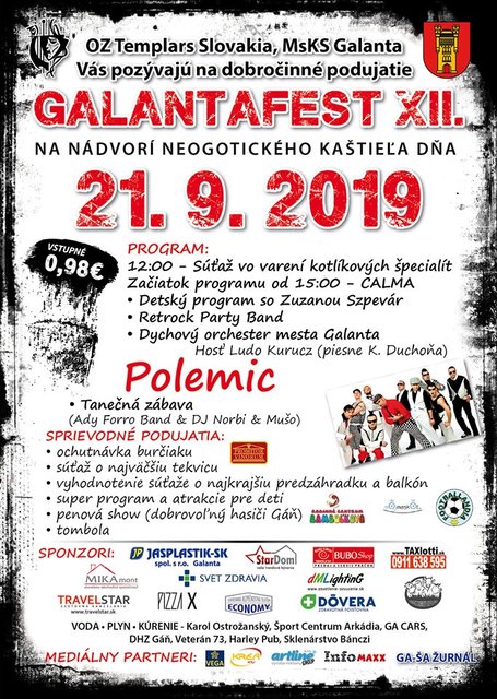 Galantafest 2019 - XII. ronk a Sa vo varen Kotlkovch pecialt a O najviu tekvicu