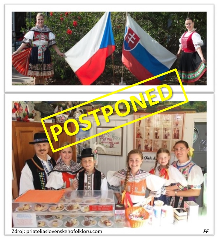 10th annual Czech, Moravian and Slovak Folklore Festival 2020 La Mesa - POSTPONED !!!