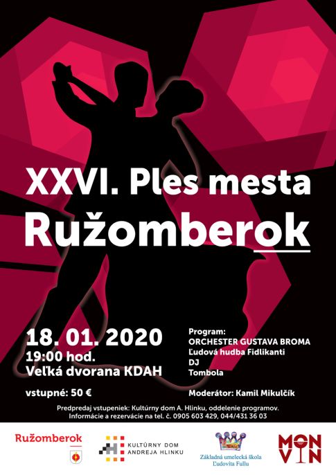 XXVI. Ples mesta Ruomberok 2020
