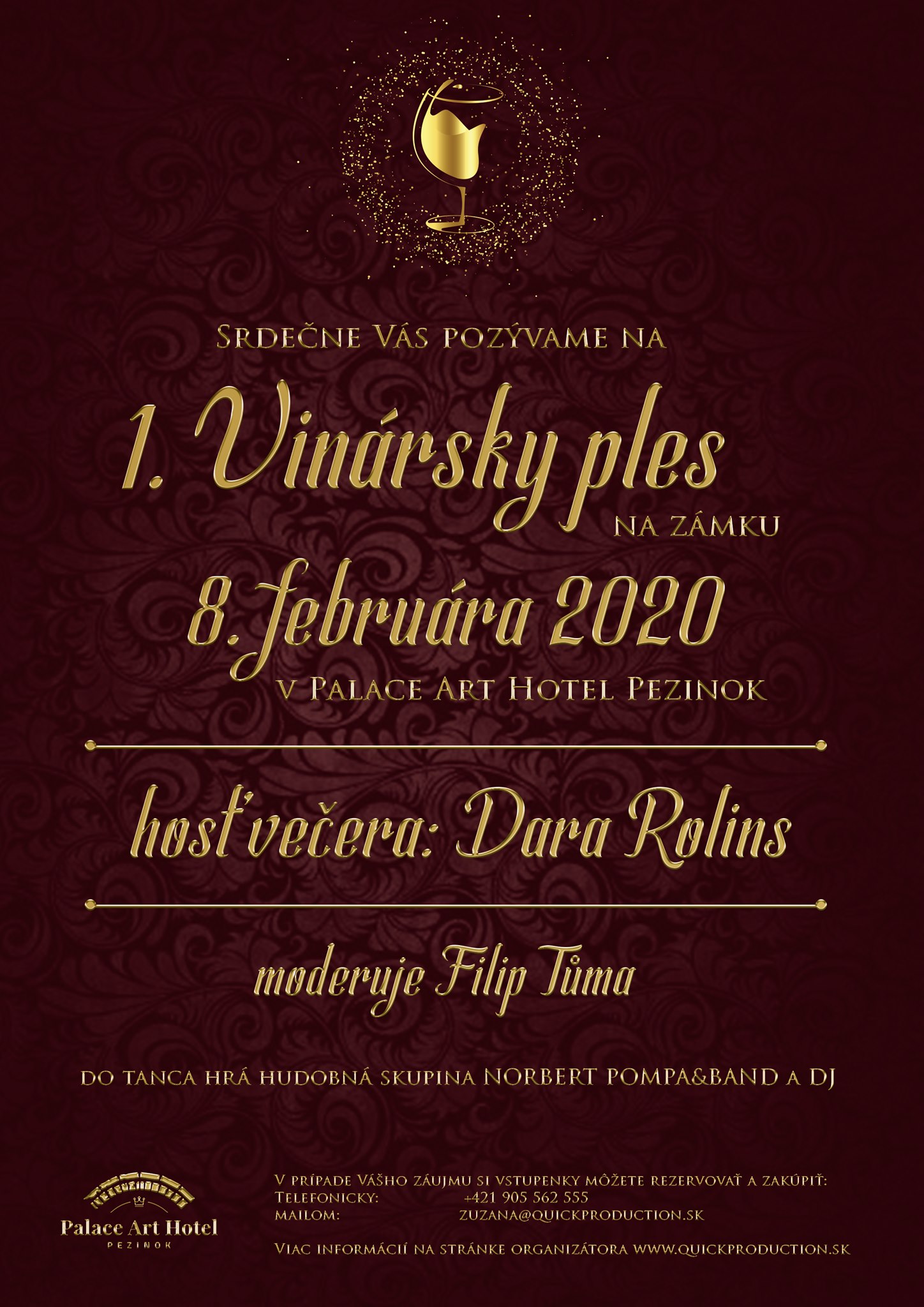 Vinrsky ples na zmku 2020 Pezinok - 1. ronk