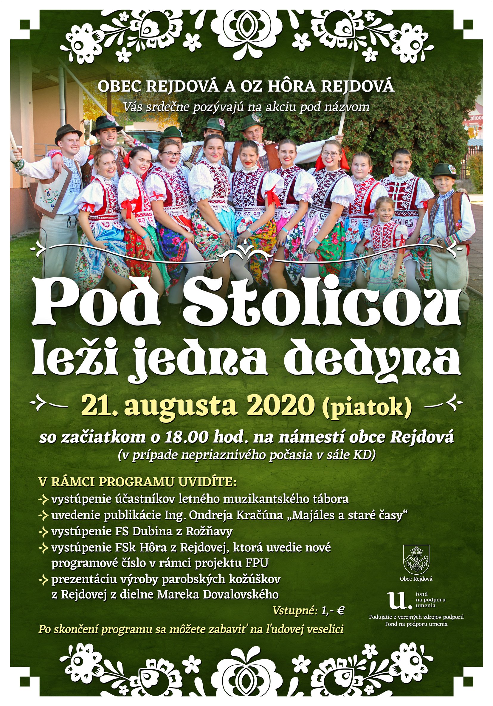 NOV - - - Gemersk folklrny festival Rejdov 2020 - 48. ronk
