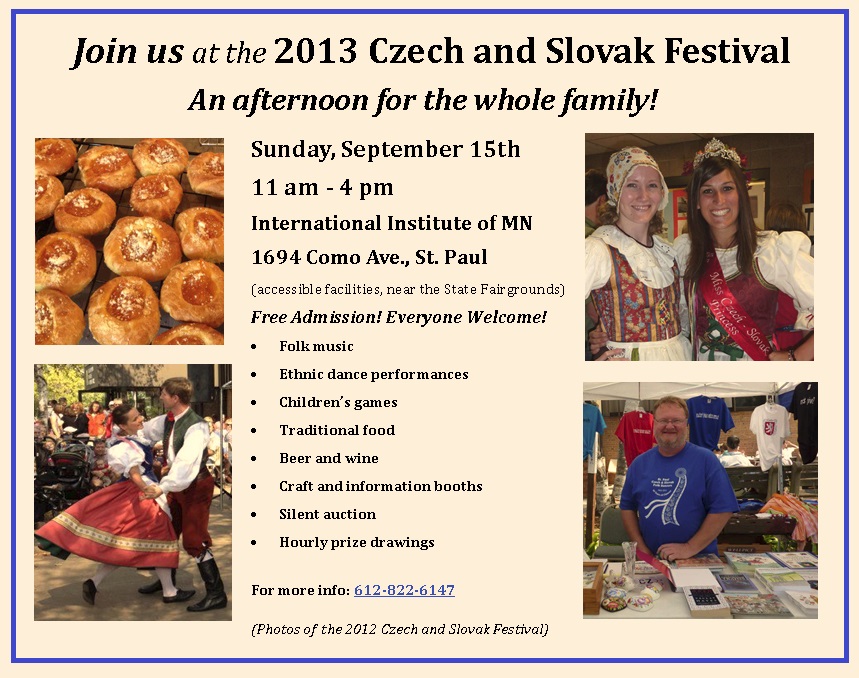 Czech and Slovak Festival  Minnesota  2013