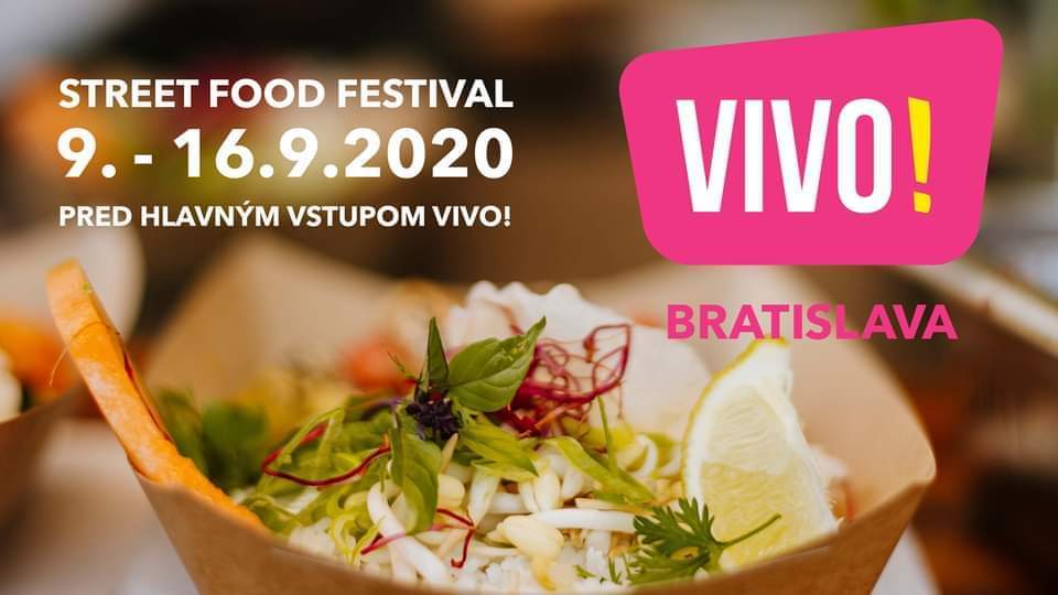 NOV - - - Street food festival VIVO! Bratislava 2020