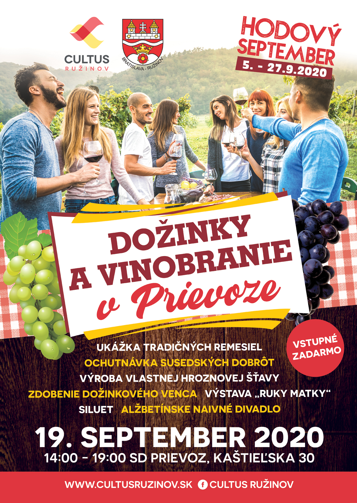 NOV - - - Doinky a vinobranie Prievoz 2020