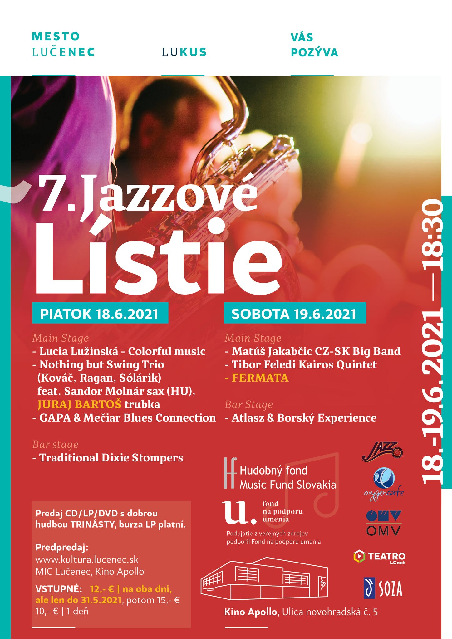NOV - - - 7. Jazzov lstie 2021 Luenec