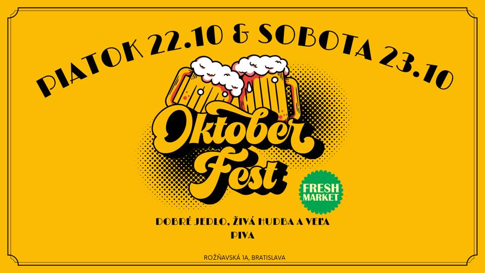NOV - - - Oktoberfest vo FreshMarkete Bratislava 2021