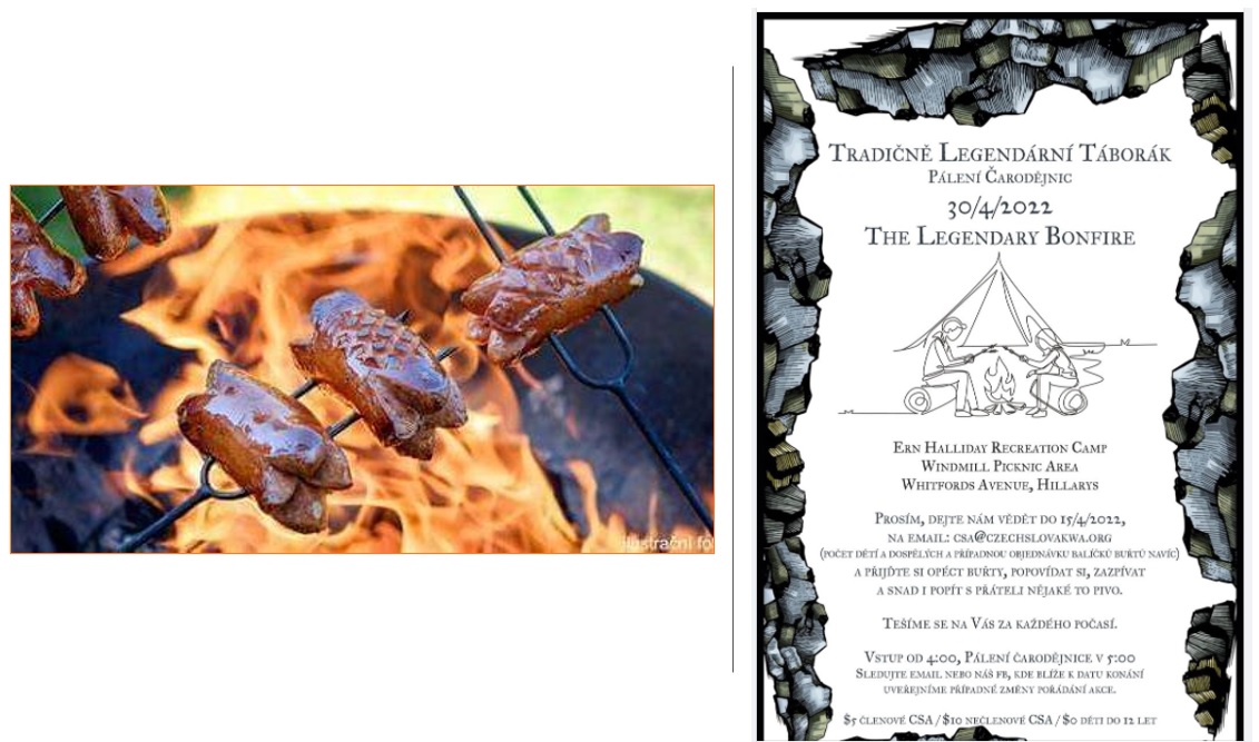 Tradine legendrny tbork / The legendary bonfire 2022 Perth - Plenie arodejnc
