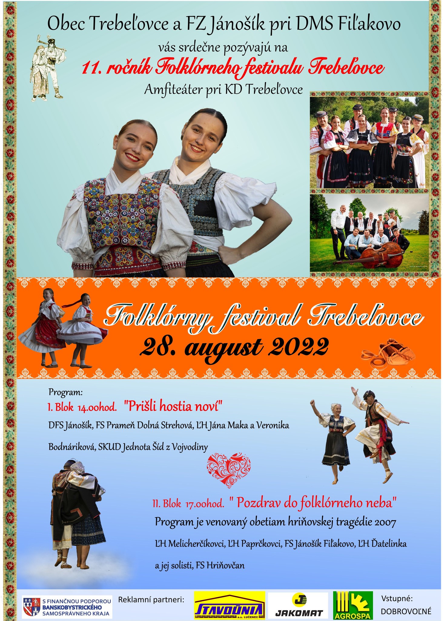 Folklrny festival Trebeovce 2022 - 11. ronk
