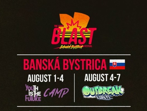 The Legits Blast festival  Bansk Bystrica 2022 - hip hop festival