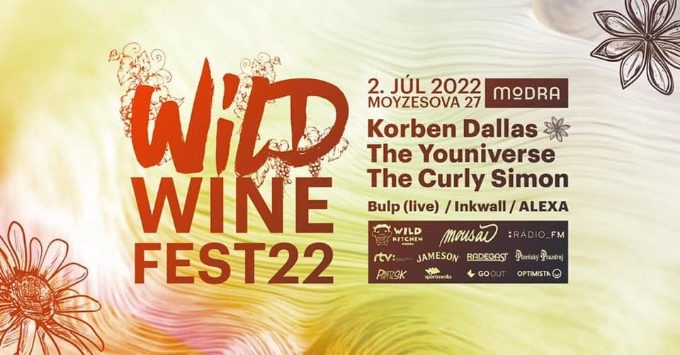 Wild Wine Fest 2022 Modra - 2. ronk festivalu hudby, vna a kvalitnho gastra 