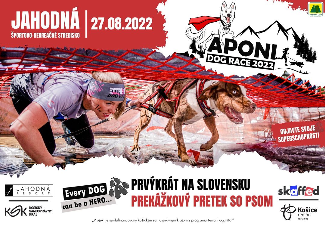 Aponi dog race 2022 Jahodn - prekkov pretek so psom