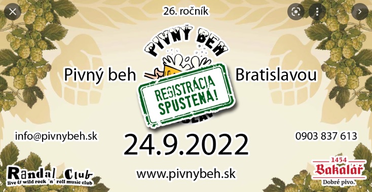 Pivn beh Bratislavou 2022 - 26. ronk 