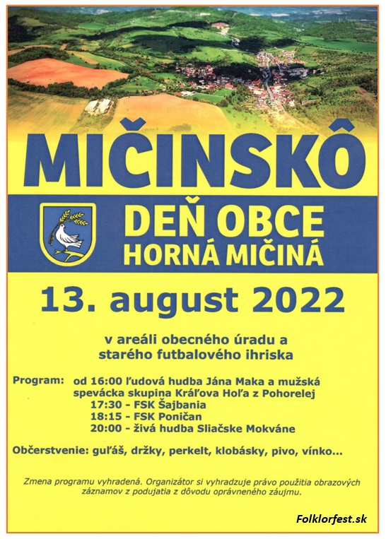 Miinsk  De obce Horn Miin 2022