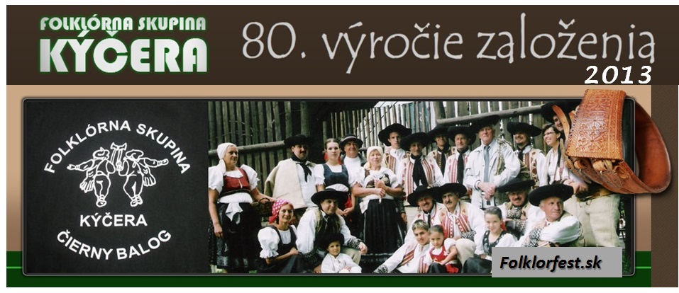 Folklrna skupina KERA 2013 - 80. vroie zaloenia