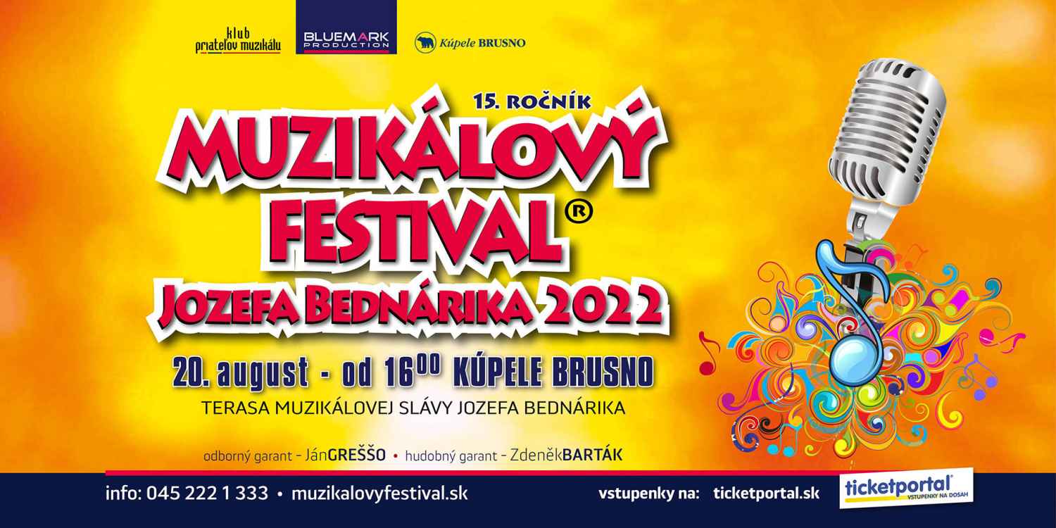 Muziklov festival Jozefa Bednrika 2022 Brusno - 15. ronk