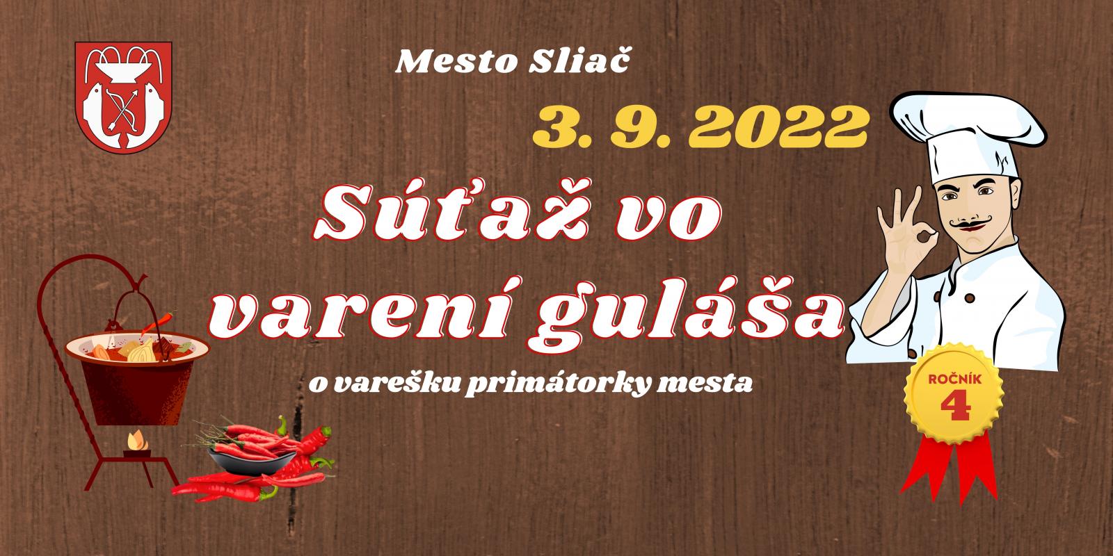 Sa vo varen gula 2022 Slia - 4. ronk o vareku primtorky mesta