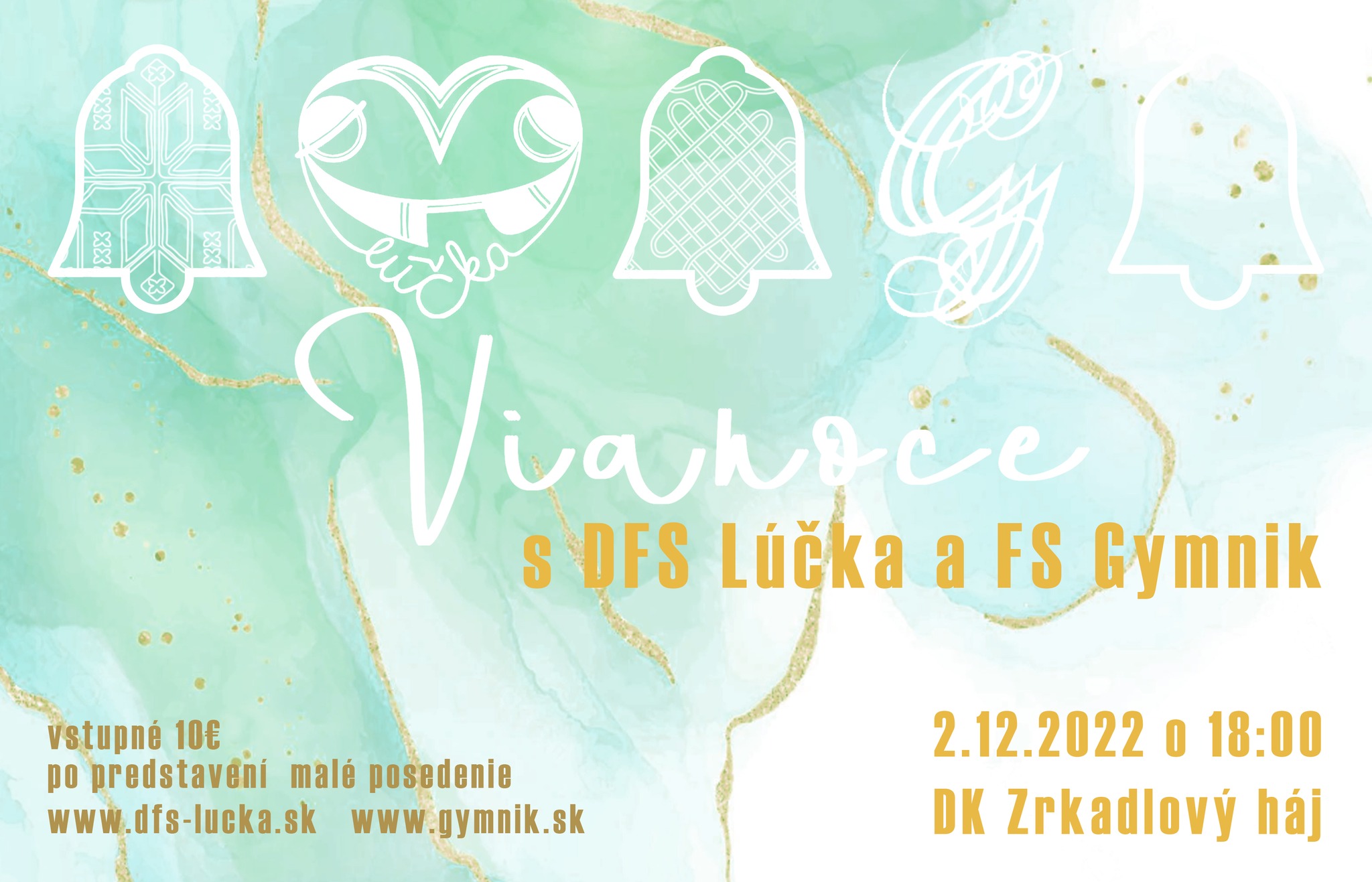 Vianoce s DFS Lka a FS Gymnik 2022 Bratislava