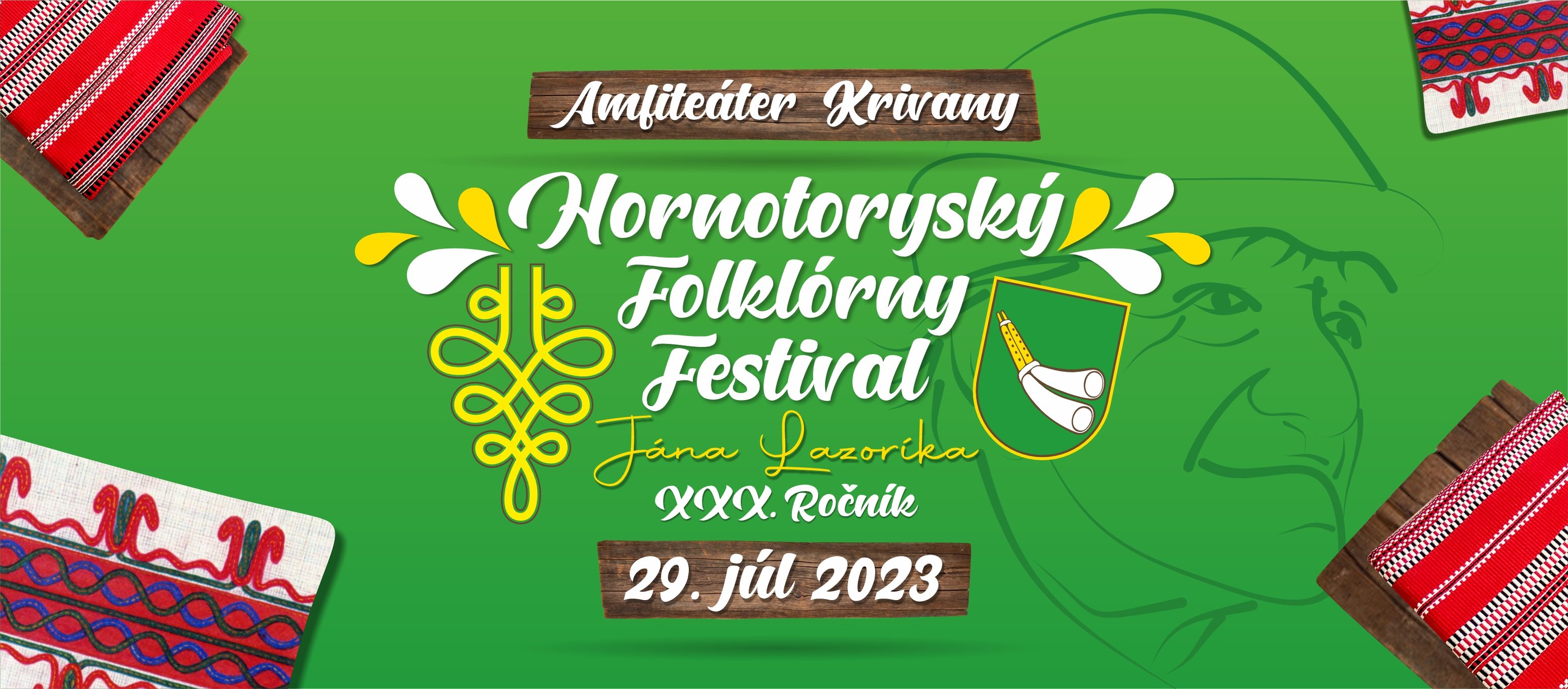 Hornotorysk folklrny festival Jna Lazorka 2023 Krivany - 30. ronk