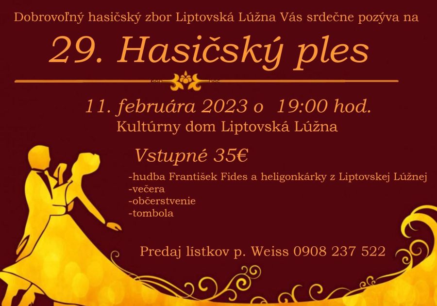 XXIX. Hasisk ples 2023 Liptovsk Lna