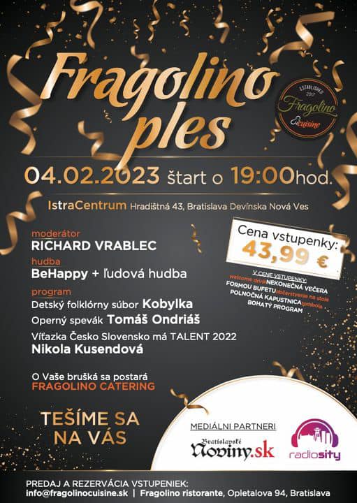 Fragolino ples 2023 Bratislava - 2. ronk