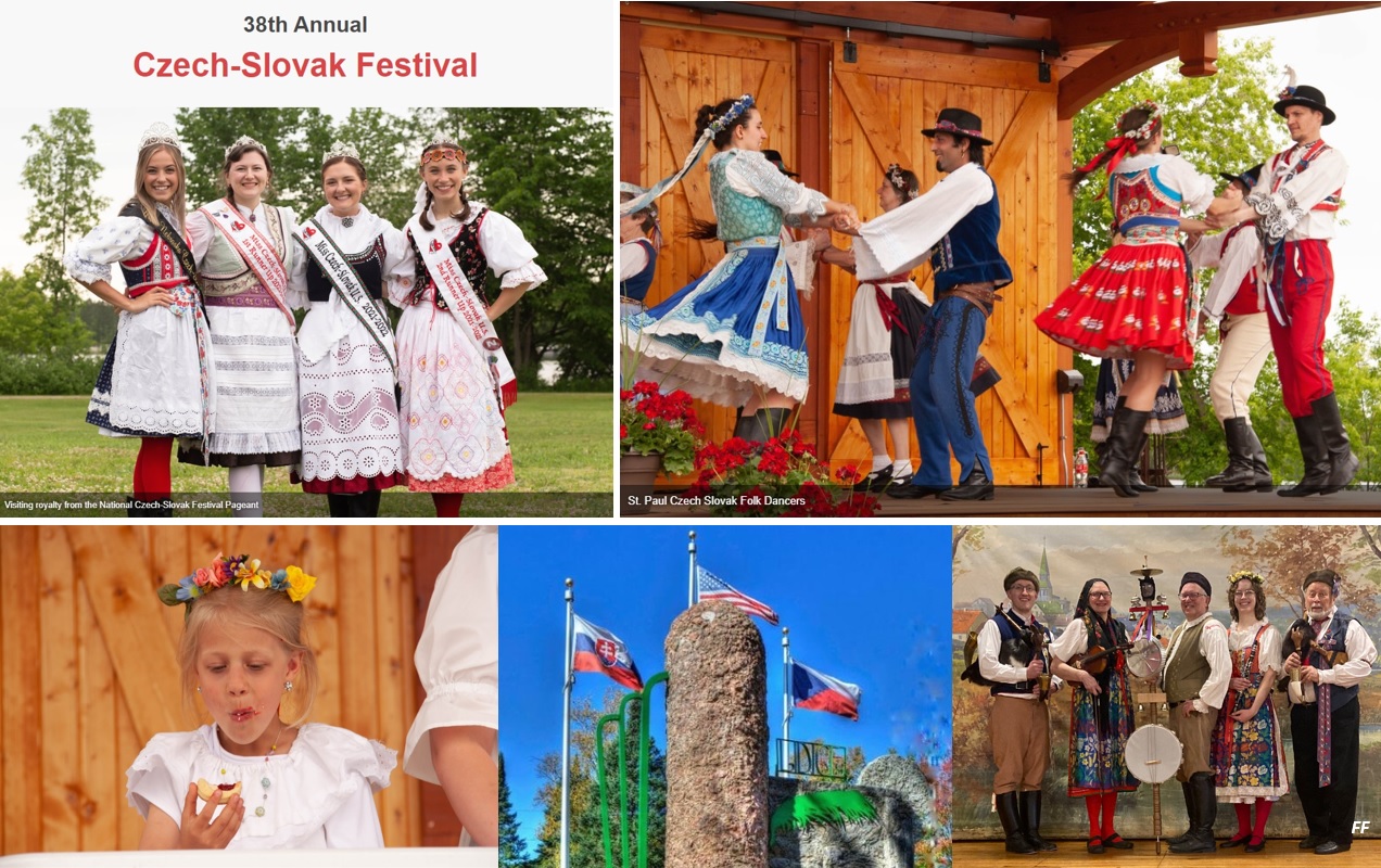 38th Annual Czech-Slovak Festival 2023 Wisconsin - Czech-Slovak Queen Pageant / esko-slovensk sa krovien