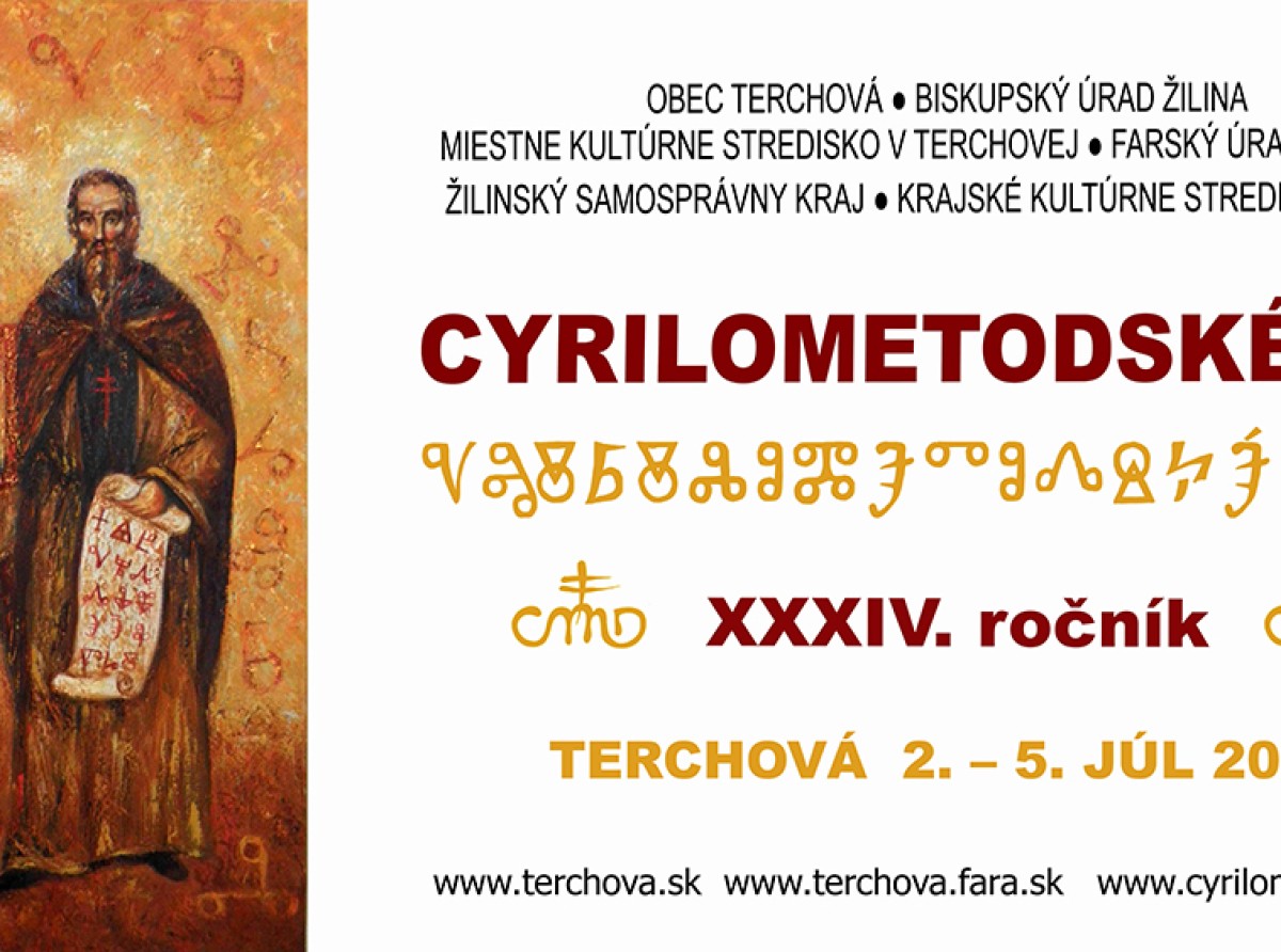 Cyrilometodsk dni 2023 Terchov - 34. ronk
