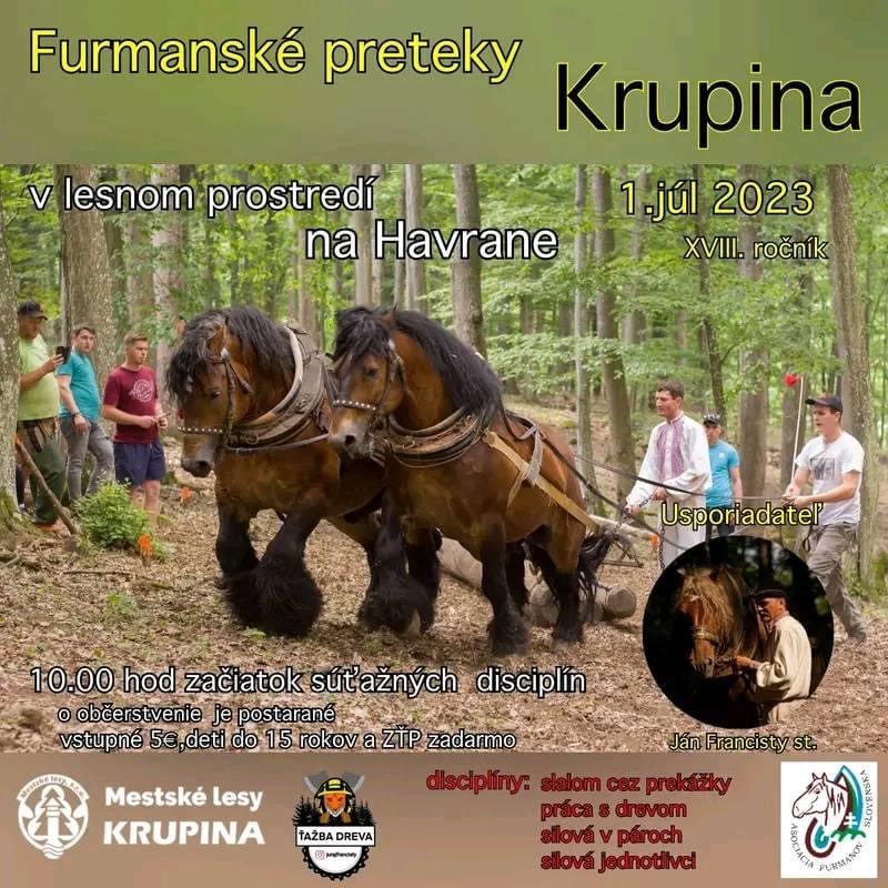 Furmansk preteky 2023 Krupina - 18. ronk