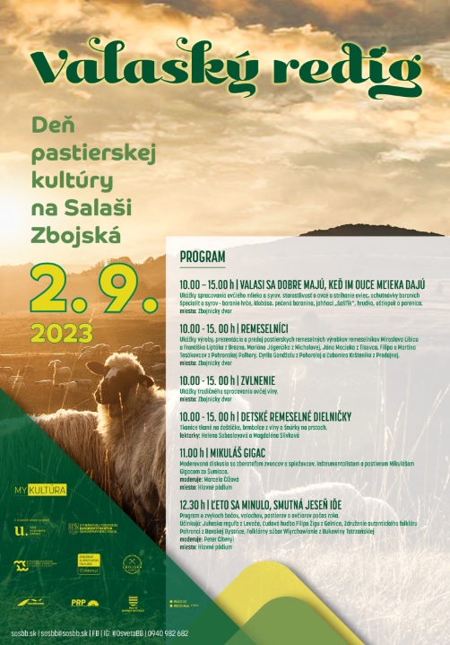 Valasky Redig 2023 Pohronsk Polhora - De pastierskej kultry