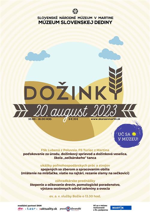 Doinky v Mzeu slovenskej dediny 2023 Martin