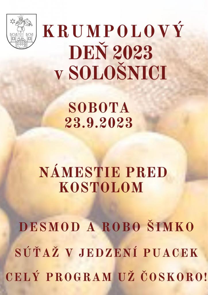 Krumpolov de 2023 Solonica a sa v jedzen krumpolovch puacek