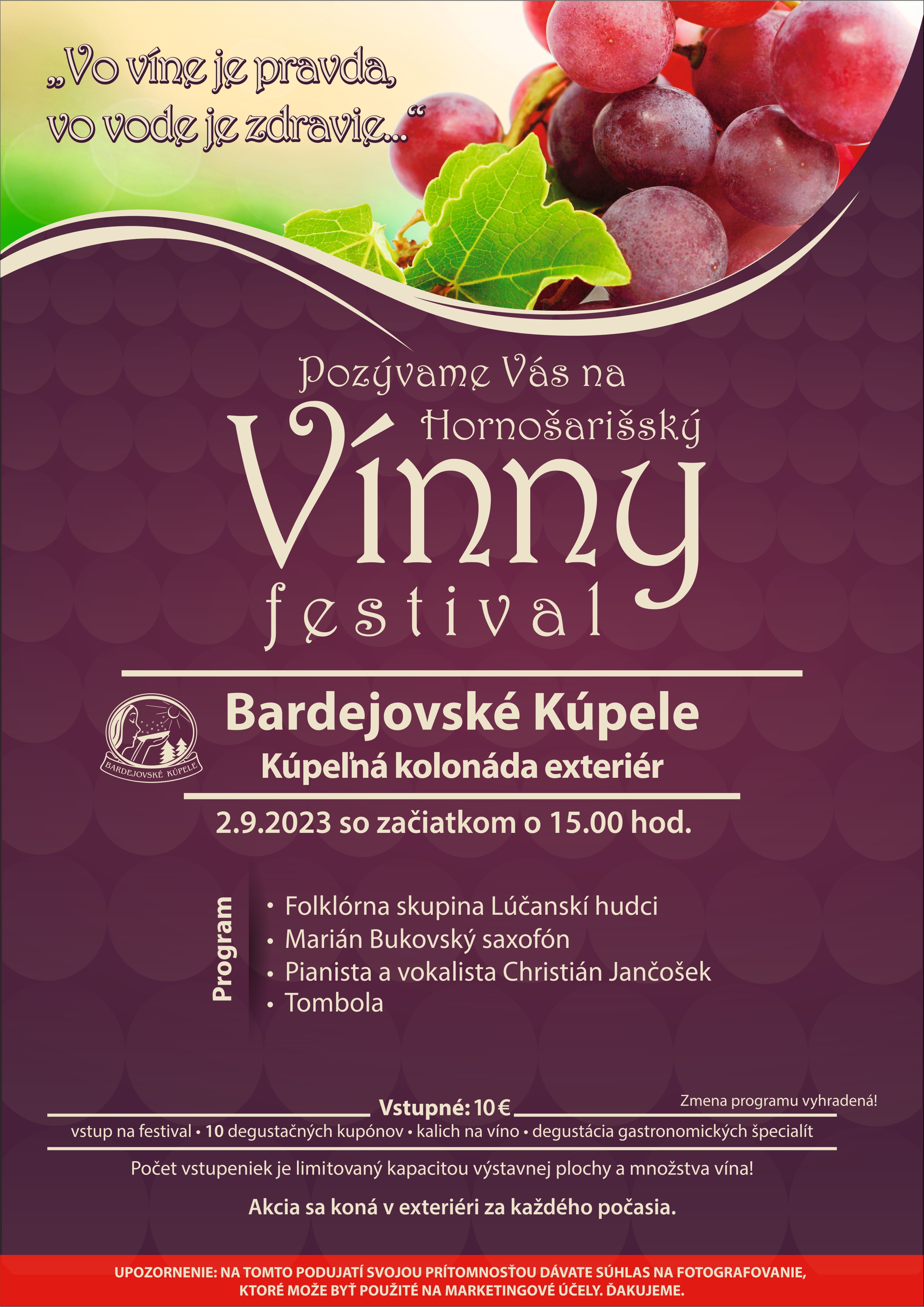 Hornoarisk vnny festival 2023 Bardejov