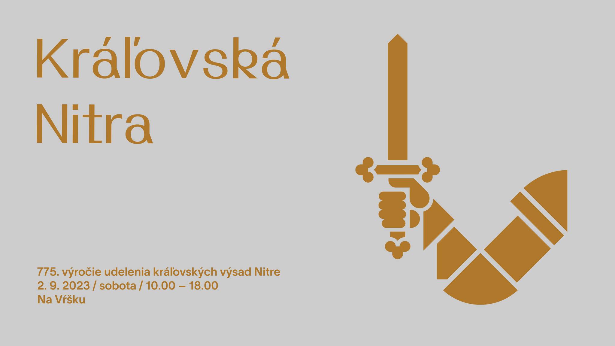 Krovsk Nitra 2023 - 775. vroie udelenia vsad