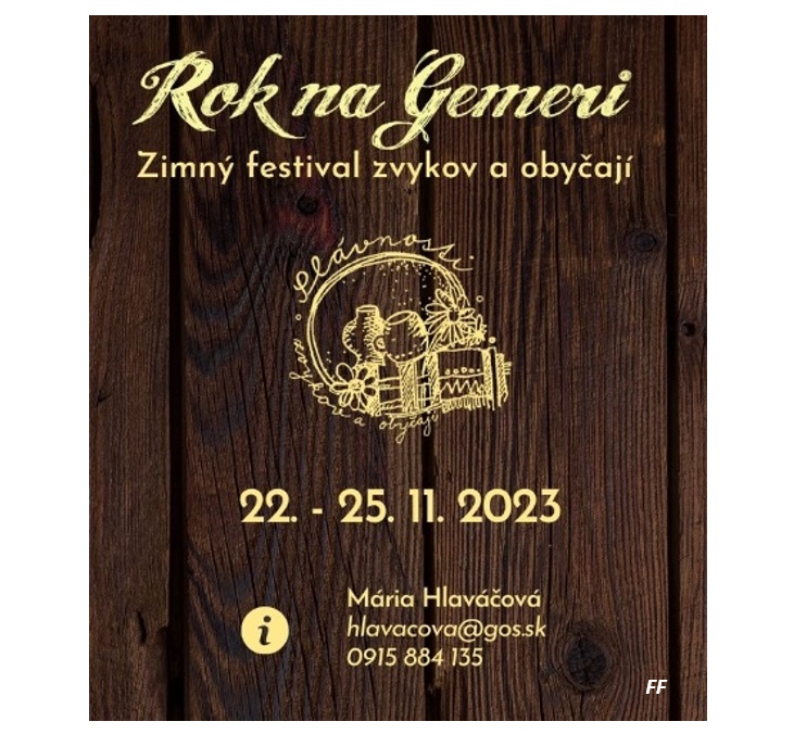 Rok na Gemeri 2023 Roava - Zimn festival zvykov a obyaj