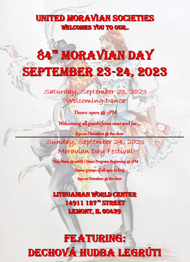 84th Moravian Day festival / 84. ronk festivalu Moravsk de 2023 Lemont