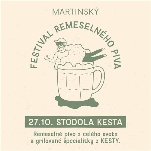 Martinsk festival remeselnho piva 2023 Martin