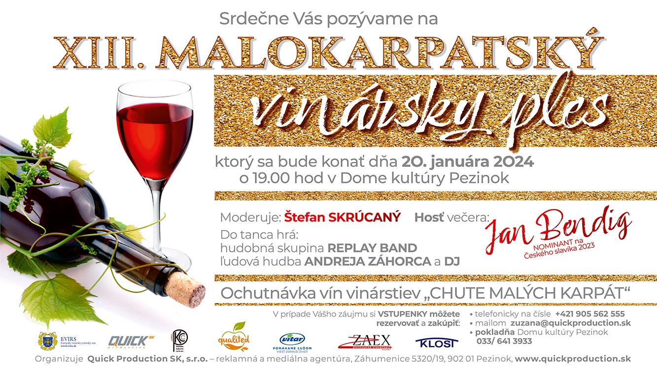 Malokarpatsk vinrsky ples 2024 Pezinok - 13. ronk