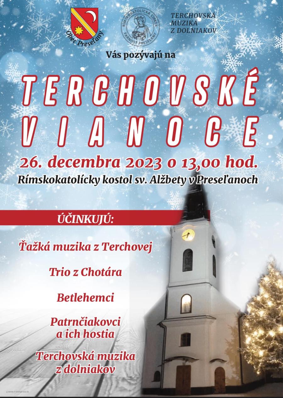 Terchovsk Vianoce 2023 Preseany