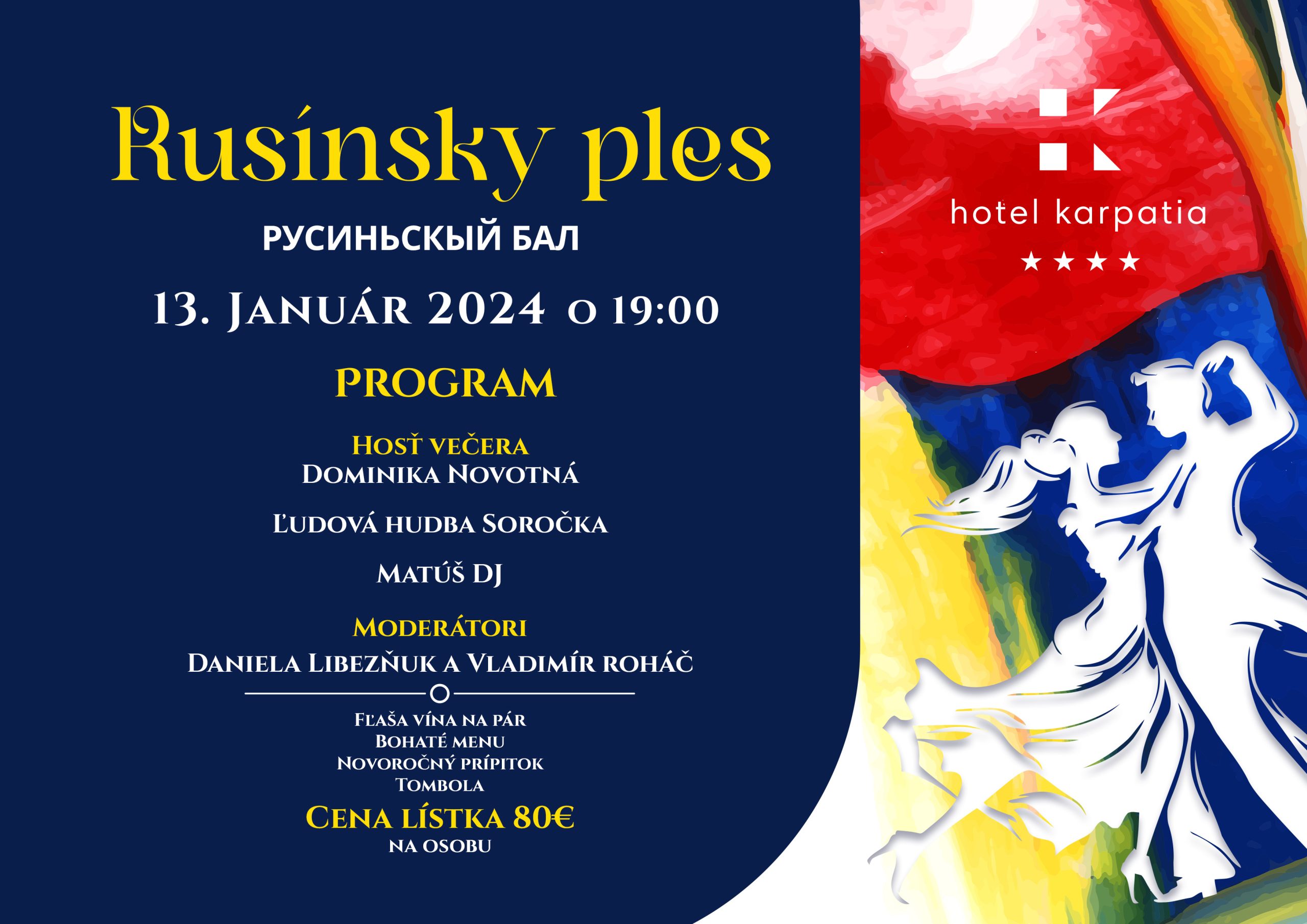 Rusnsky ples 2024 Humenn - 1. ronk