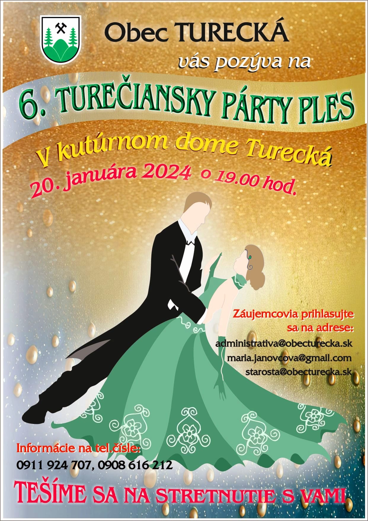 6. Tureiansky prty ples 2024 Tureck