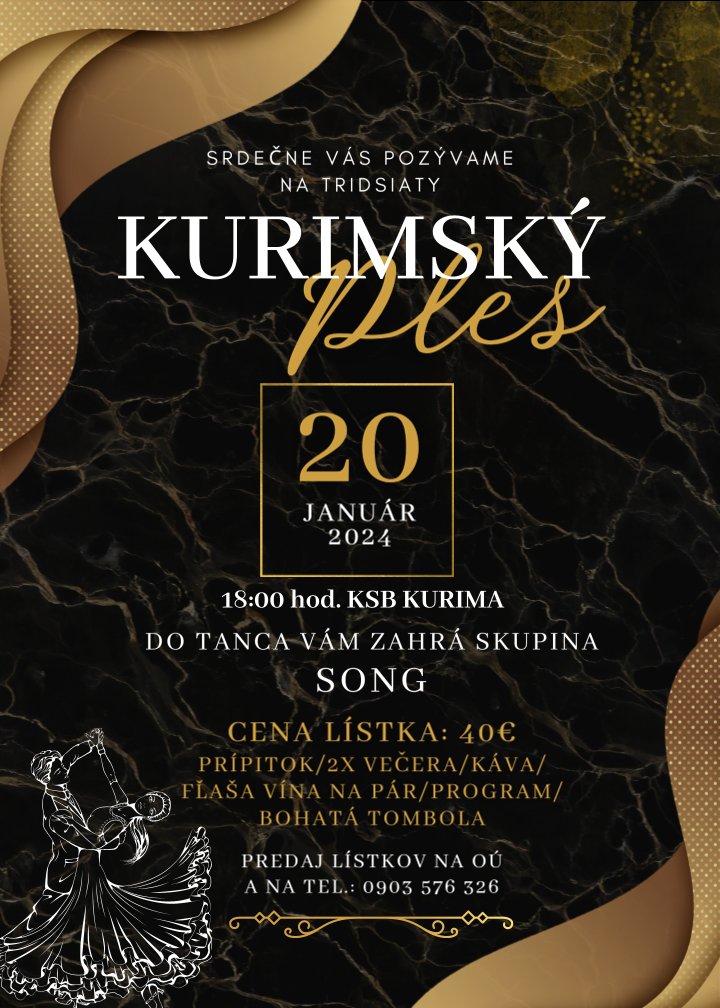 Kurimsk ples 2024 Kurima - 30. ronk