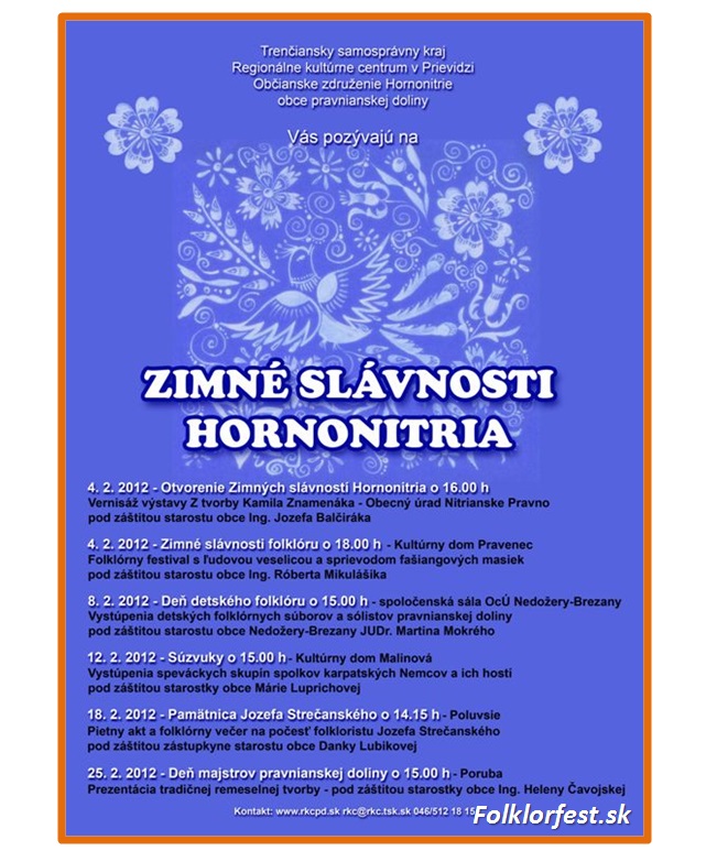 Zimn slvnosti Hornonitria 2014 - 11.ronk
