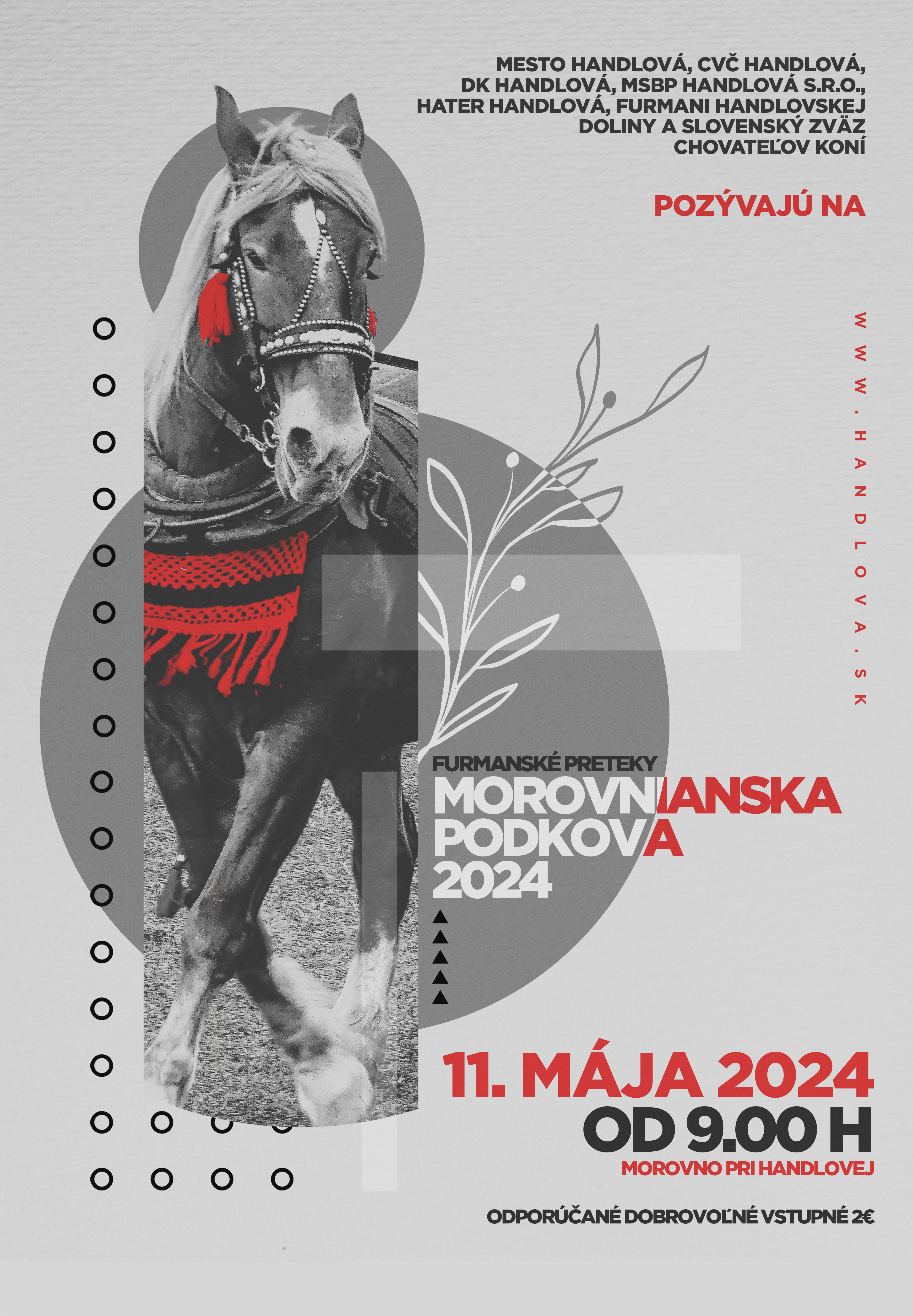 Morovnianska podkova 2024 Handlov - 18. ronk tradinch furmanskch pretekov