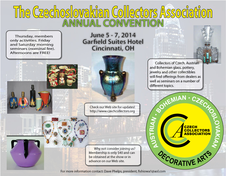 The Czechoslovakian Collectors Association -  annual convention Cincinnati 2014