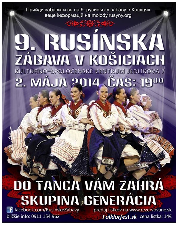 9. Rusnska zabava v Koicoch 2014
