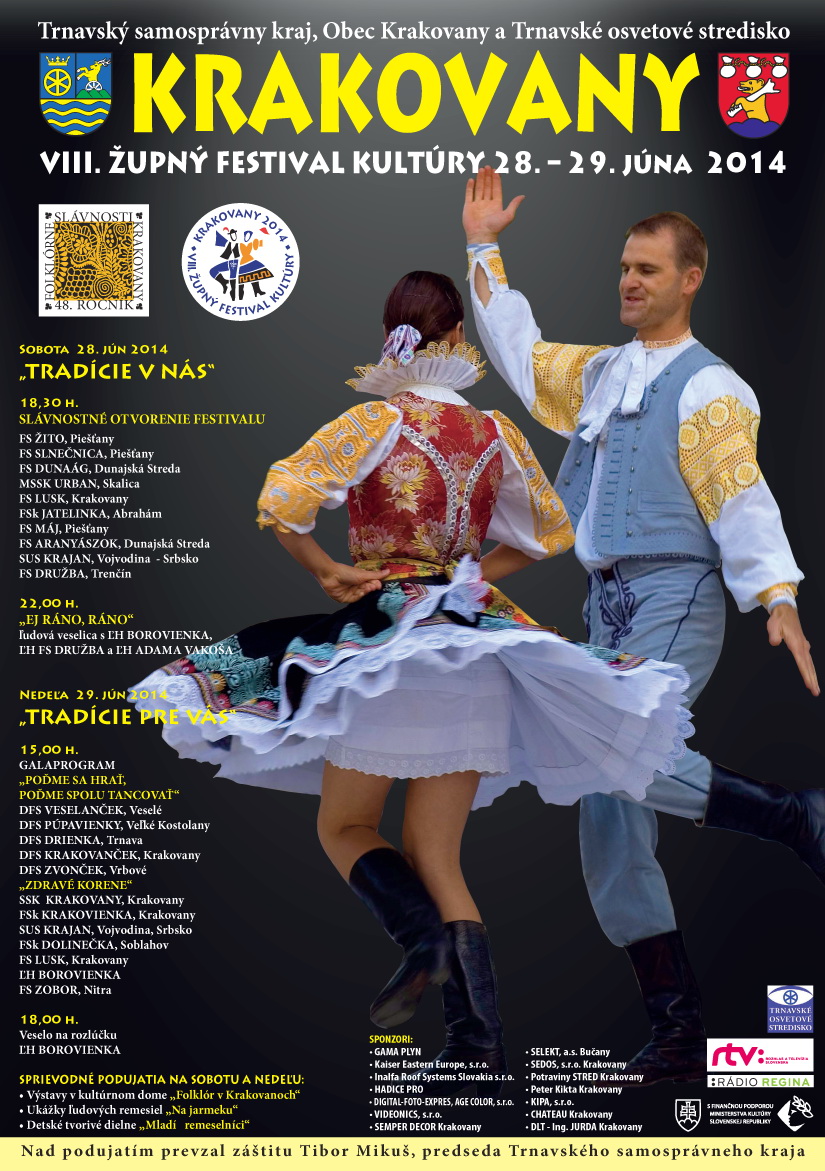 IX. upn folklrny festival kultry  2015 Krakovany