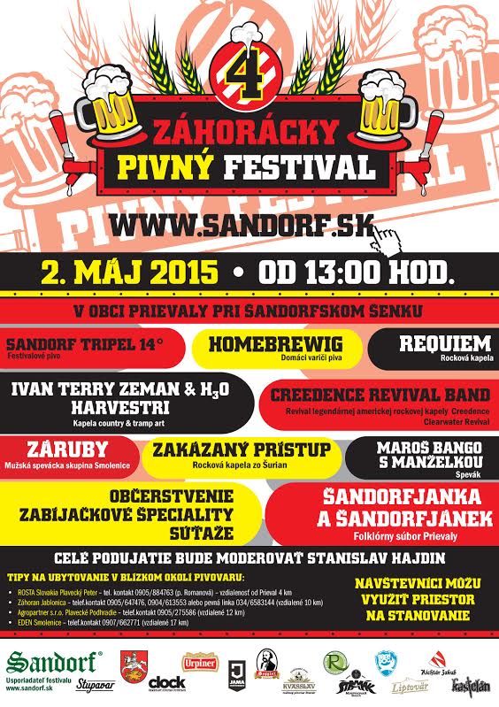 4. Zhorcky pivn festival Prievaly 2015