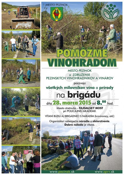 Pomme vinohradom Pezinok 2015
