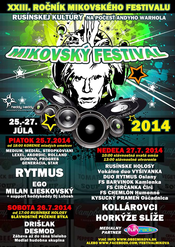 Mikovsk festival rusnskej kultry Mikov 2014 - XXIII. ronk