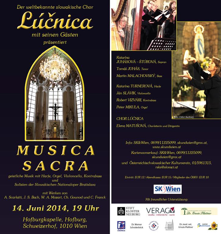 MUSICA SACRA - Lnica v Hofburg-u 2014